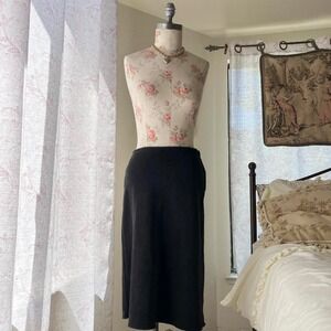 y2k black midi scarf‎